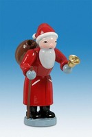 Weihnachtsmann HöHe Ca 6 Cm NEU Erzgebirge Holz Weihnachtsfigur
