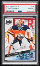 2020-21 Upper Deck Young Guns Stuart Skinner #496 PSA 10 GEM MT 0i6