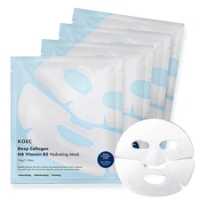 Collagen Face Mask, Bio-Collagen Deep Hydrating Overnight Mask with Hyaluronic A