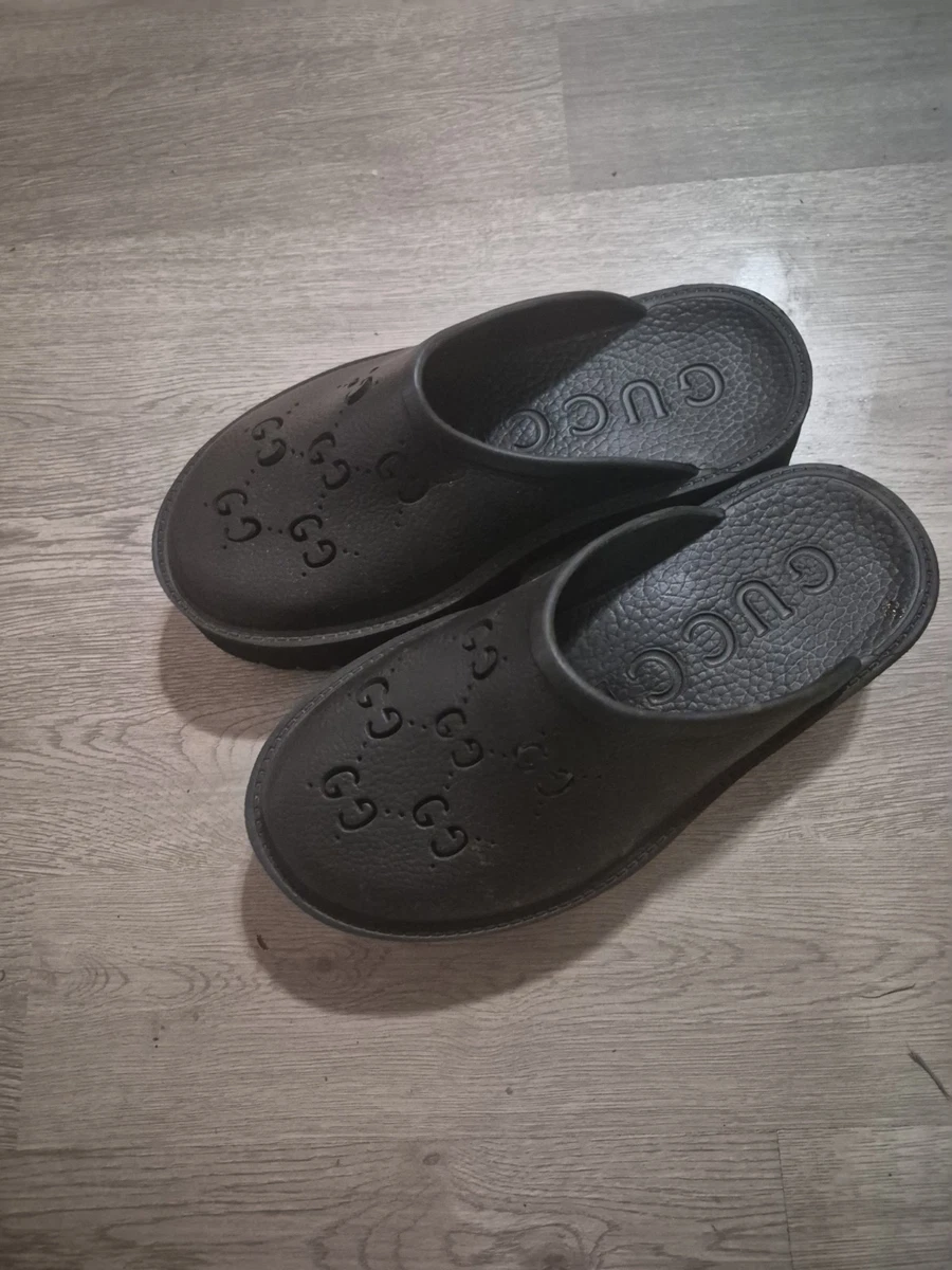 Las mejores ofertas en Parte superior de cuero Gucci Clog Comfort