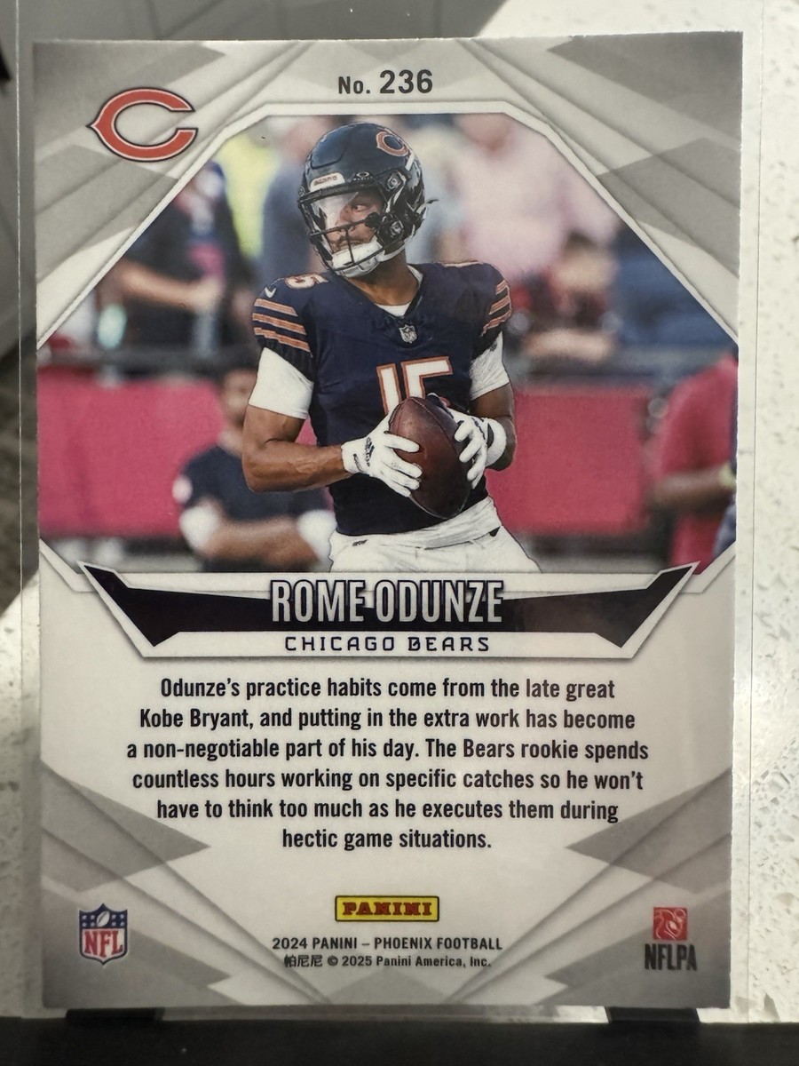 2024 Panini Phoenix - Rookies Rome Odunze #236 Hyper (RC) | eBay