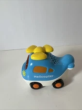 Vtech Go GO Smart Wheels Blue Helicopter Lights And Sound Vehicle Works