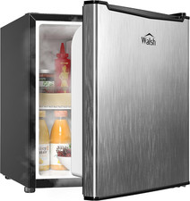 Compact Refrigerator, Single Door Mini Fridge, Energy Efficient, Adjustable Mech