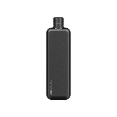 memobottle SLIM Stainless Steel BLACK 20.3 Ounces