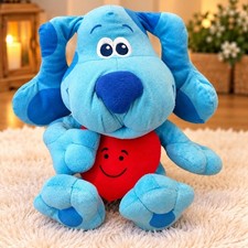 Blue's Clues & You Red heart Plush 2020 Nickelodeon Blue Dog