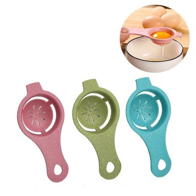 RUITASA 3-Piece Egg Yolk & White Separator Set - White, M, Multicolor