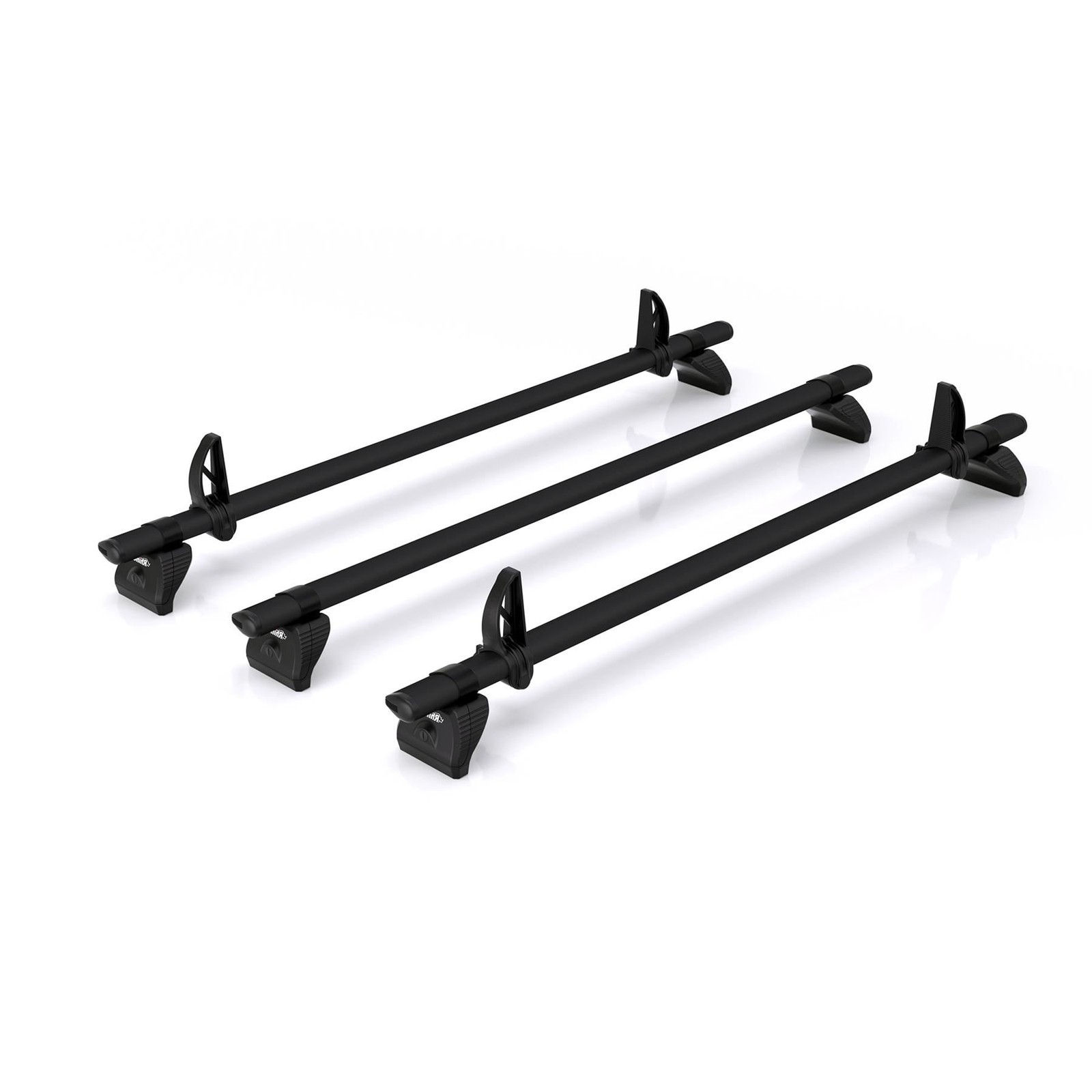 Toyota ProAce Roof Rack for 2024+ [Medium L2/Long L3] 3x Roof Bars - Rhino Black