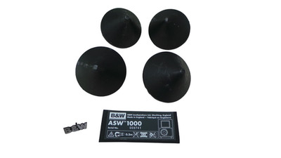 logo and feet for Bowers wilkins ASW 1000 Subwoofer - Free shipping