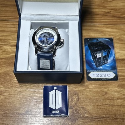 Official BBC Limited Edition Doctor Who TARDIS Collector's Watch T2280