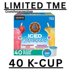 The Original Donut Shop Iced Refreshers, Variety Pack, 40 ct. LIMITED TIME!!