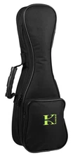 Kaces KUK-S3 Soprano Ukulele Gig Bag, Black