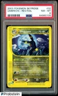 2003 Pokemon Skyridge Umbreon Reverse Foil #32 Umbreon PSA 8 NM-MT