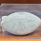 1972 Raiders Autographed and Authenticated Football  8 HOF Players 48 signatures
