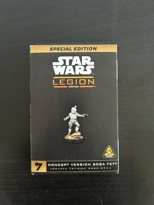 Star Wars Legion - Concept Version Boba Fett Convention Exclusive Miniature New