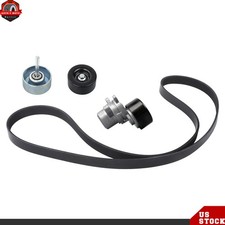 For Nissan Maxima Murano Altima 2007-2015 Serpentine Belt Tensioner Pulley Kit