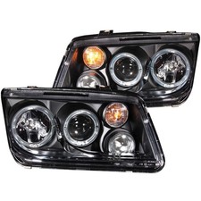 ANZO for 1999-2005 Volkswagen Jetta Projector Headlights w/ Halo Black (CCFL)