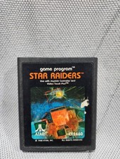 Star Raiders (Atari 2600, 1982) Authentic - Free Shipping!