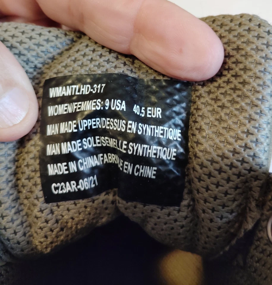 NUEVAS Botas informales Lugz Mantle Hi con cordones para mujer talla 9 verdes WMANTLHD-317 Foto 2 de 4