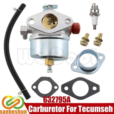 Vergaser mit Dichtung für Tecumseh Rasenmäher Motor 632795 TVS ECV LAV 30 35 40