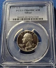 A 1976-S SILVER Washington Bicentennial Quarter Proof PCGS PR69 DCAM
