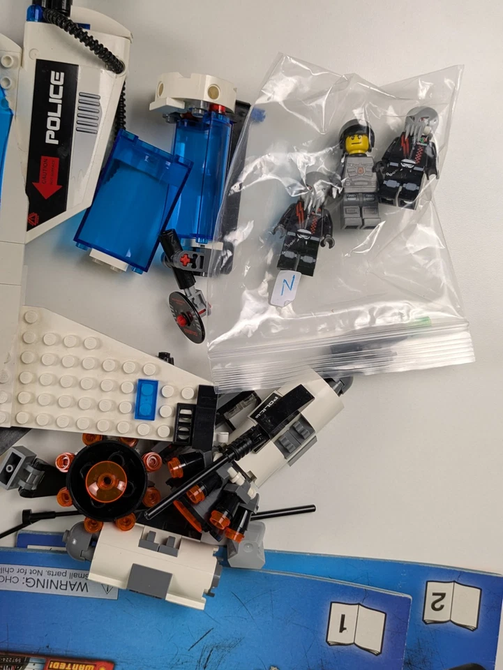 Lego Space: Space Police III: Hyperspeed Pursuit Set 5973 - con instrucciones Foto 4 de 4