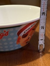 Kellogg  s Cereal Character Bowl 2013 Plastic Kids Bowl Snap Crackle Pop