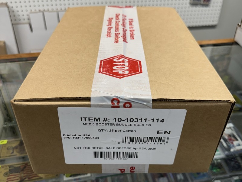 Pokemon TCG Ascended Heroes Booster Bundle Case SEALED ME02.5