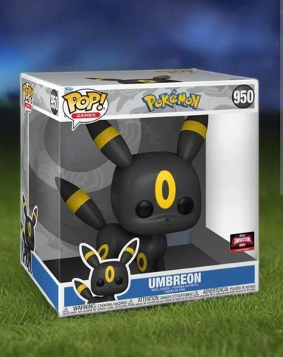 Mint Condition - Pokémon Umbreon Jumbo Funko Pop #950 Vinyl Figure Target Con