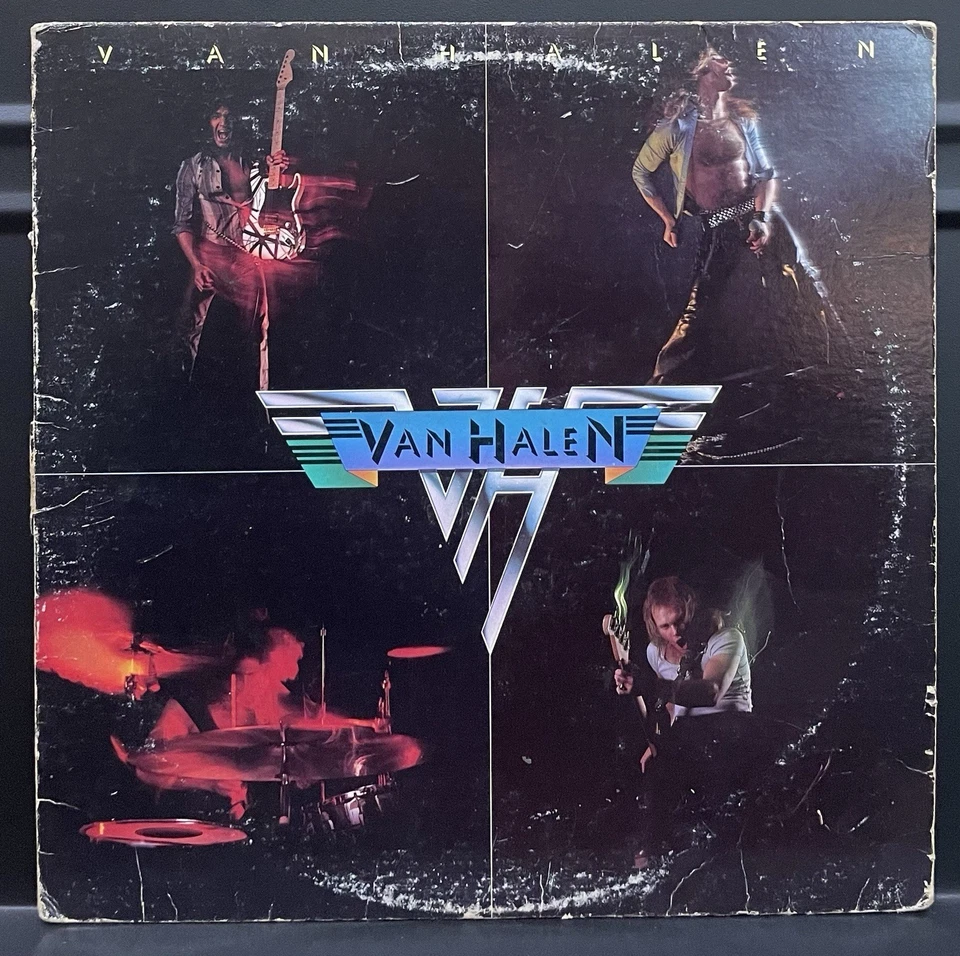 ULTRASONIC🔥Van Halen S/t LP⭐️April 78 US 1st 1/2 LA Press Metal RARE You Really - Image 2 of 4