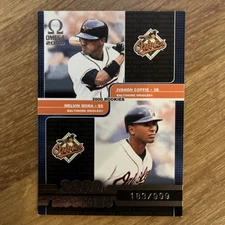2000 Pacific Omega - Melvin Mora, Ivanon Coffie #158 /999 (RC) - Orioles