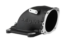 300-240FBK EFI Throttle Body Intake Elbow-Black Finish
