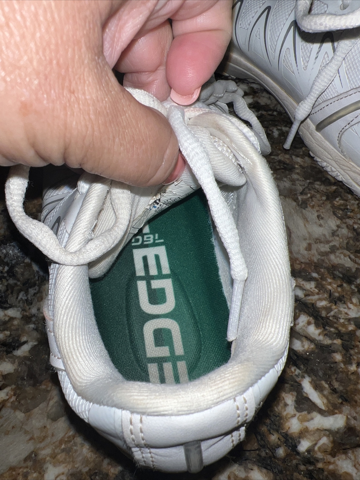 Varsity Edge Cheerleading Shoes White Athletic Womens… Gem