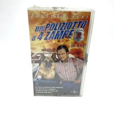 VINTAGE FILM VHS VIDEOCASSETTA BELUSHI POLIZIOTTO A 4 ZAMPE 2 Nuova Sigillata#NK
