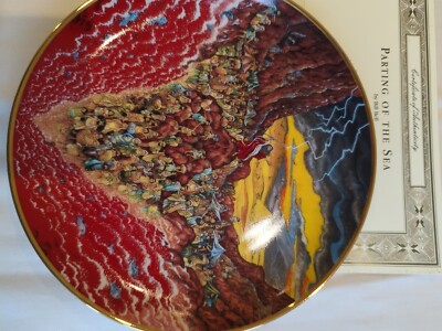 Franklin Mint. 21 cm Teller ''Parting Of The Sea'' vom Künstler Bill Bell. Nr.X6130