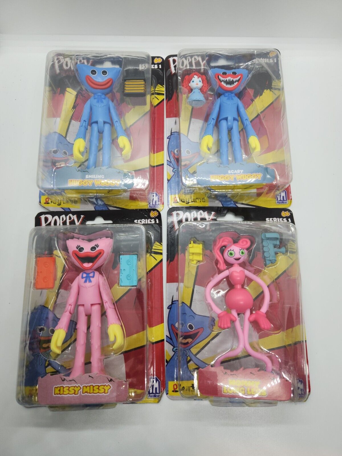 Poppy Playtime - Set of 4 Figures - Toy Figures - Ages 6+ - Lansay :  : Toys & Games