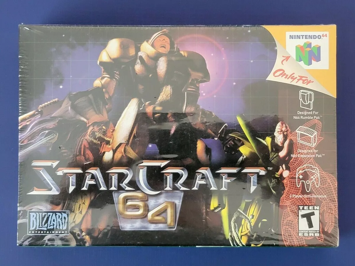 Starcraft 64 hotsell nintendo 64
