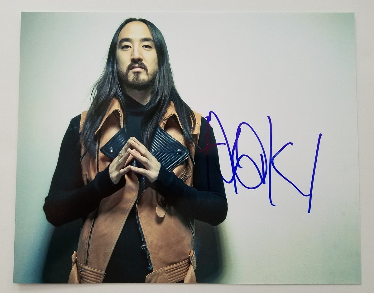 DJ Steve Aoki Signed 8x10 Photo EDM Producer Music LEGEND RAD | eBay