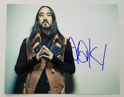 DJ Steve Aoki Signed 8x10 Photo EDM Producer Music LEGEND RAD | eBay