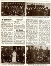 Die Feuertaufe der deutschen Kriegs-Flotte ( Mannschaften U9 & U26 * ) c.1916