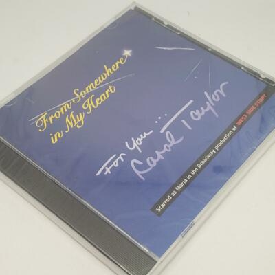 From Somewhere in My Heart for you Carol Taylor CD IYEMR98 Cracks in Jewel Case