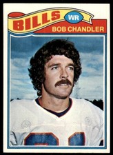 1977 Topps Bob Chandler Football Card Buffalo Bills #383