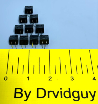 Lot of 10 Kemet FM0H104ZF-L1 Electric Double Layer Supercapacitors; 5.5V