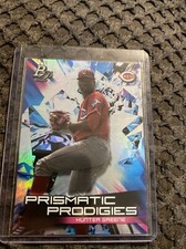 Hunter Greene 2019 Topps Bowman Platinum Prismatic Prodigies Rookie #PPP-36