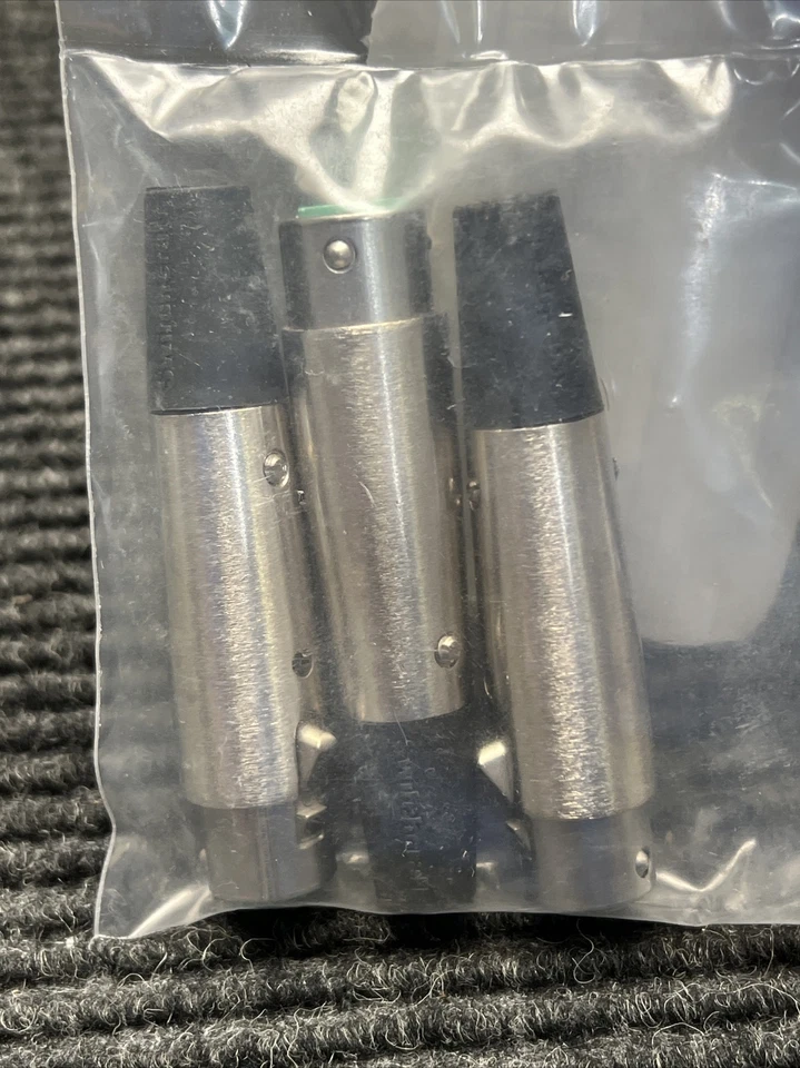 Nuevo Lote de 3 Switchcraft Conector Hembra 3 Pin Verde SC1001-ND Foto 3 de 4