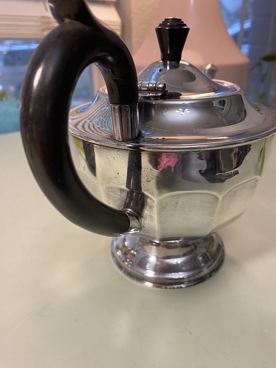 Vintage Sheffield Silver Plated Six Cup EPNS A1 Tea Coffee Pot Art