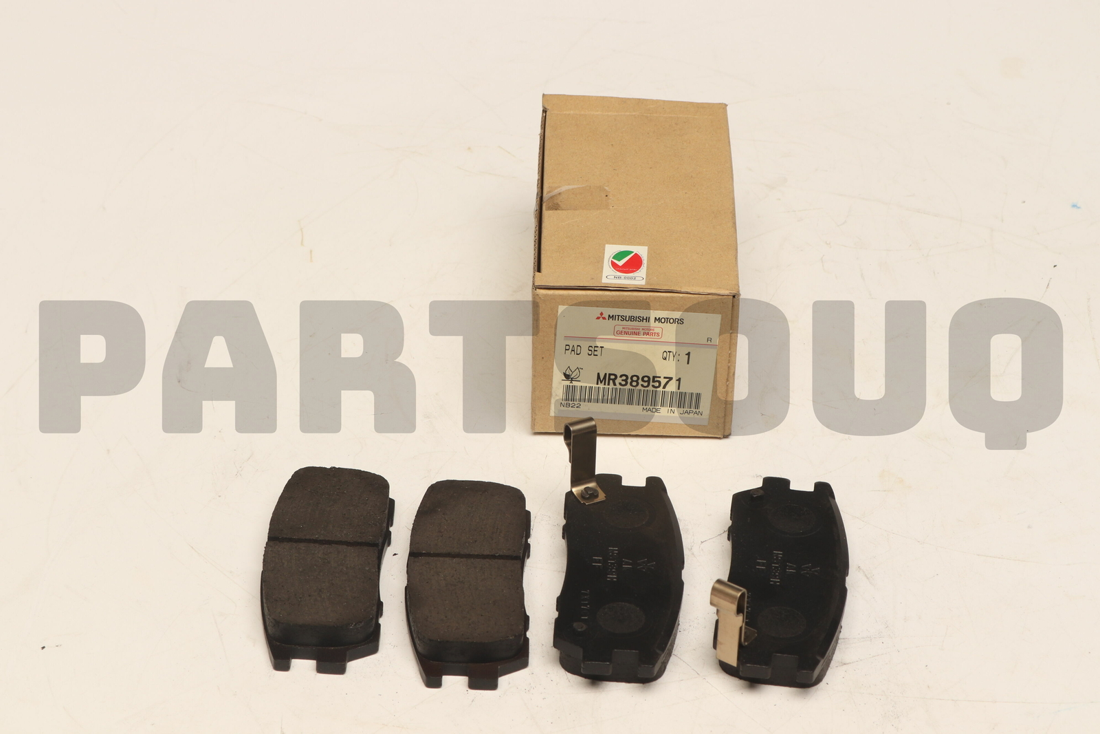 MR389571 Genuine Mitsubishi PAD KIT RR BRAKE | eBay 