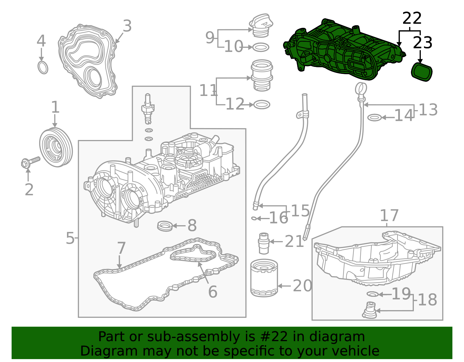 Genuine GM Intake Manifold 12688239 | eBay