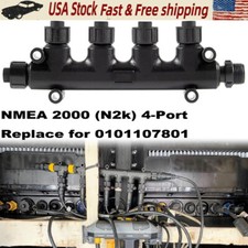 NMEA 2000 N2k 4-Port MultiPort Tee T-Connector for Garmin 010-11078-01