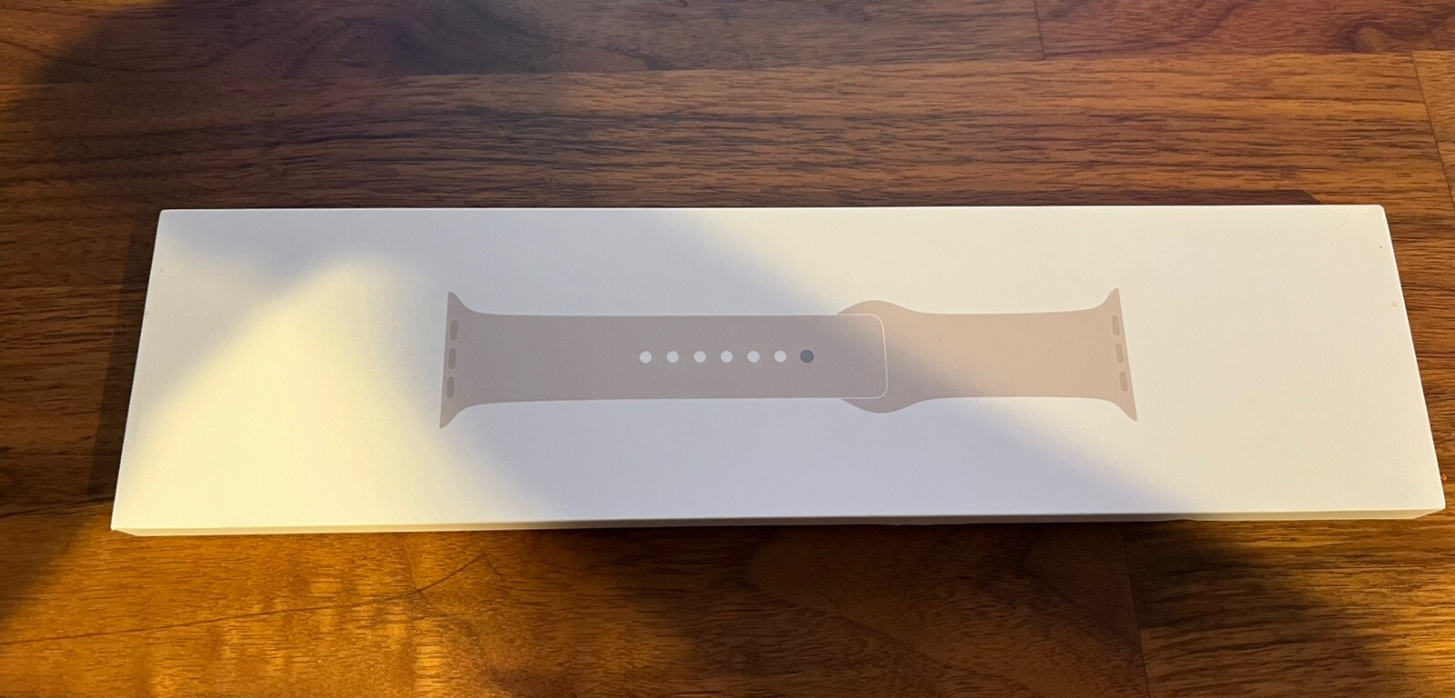 Genuine Apple Watch Sport Band (45mm) - Starlight - NIOB