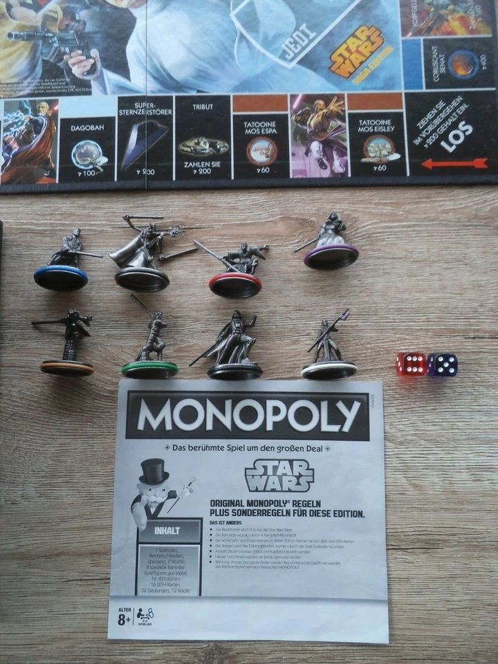 Monopoly - Star Wars - Saga Edition - Hasbro (5499) - Bild 2 von 4